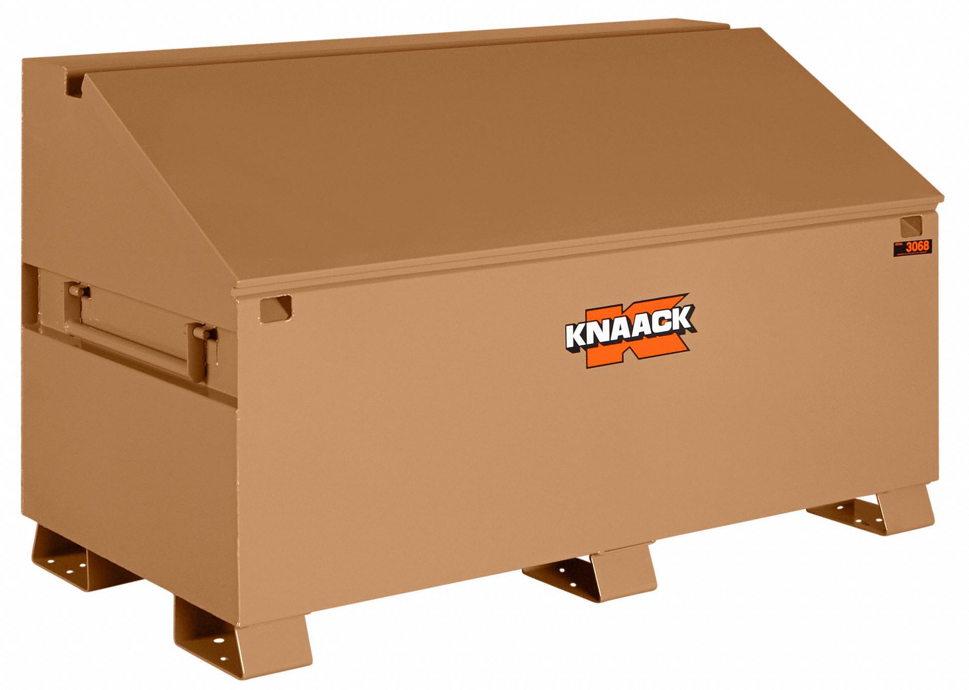 Knaack 60 In Overall Wd 24 In Overall Dp Slope Lid Jobsite Box