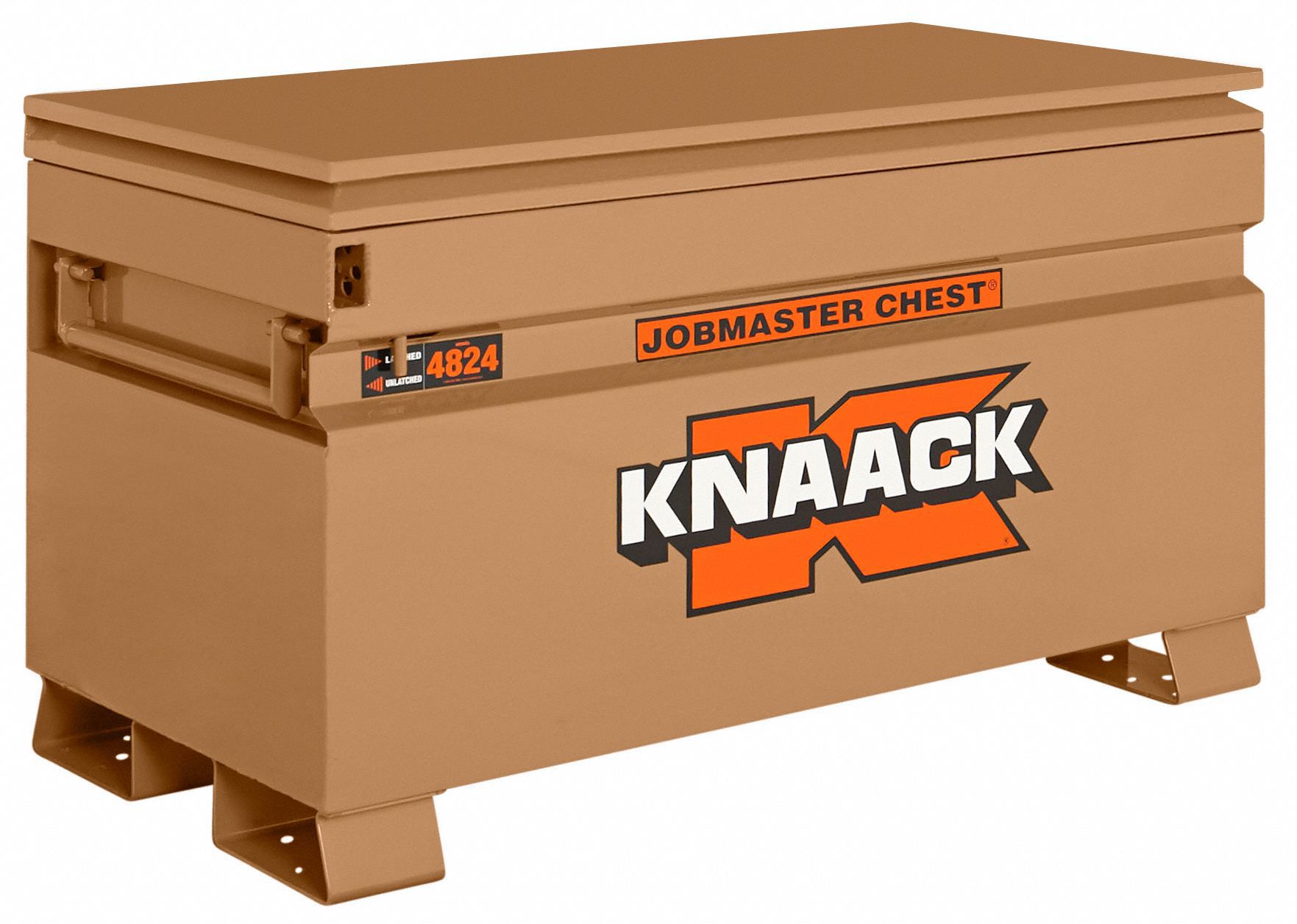 KNAACK, 48 in W x 24 in D x 28 1/2 in H, 16 cu ft, Jobsite Box