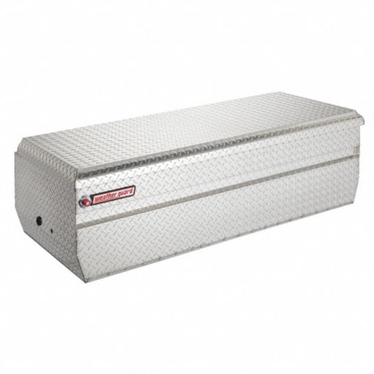 WEATHER GUARD, Utility Chest Truck Box, Aluminum, Truck Box Chest ...