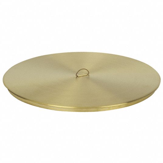 ADVANTECH Sieve Cover, Brass, 12 in Dia., 0.375 in Overall Depth, ASTM