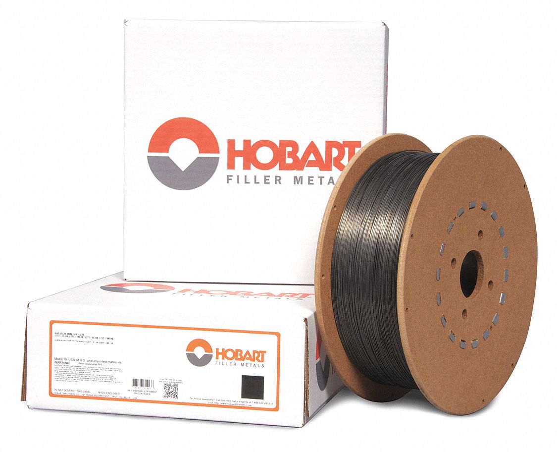GAS FLUX CORED WELDING WIRE, CSA, 670 MPA, 0.052 IN DIA, MILD STEEL, 50 LB SPOOL