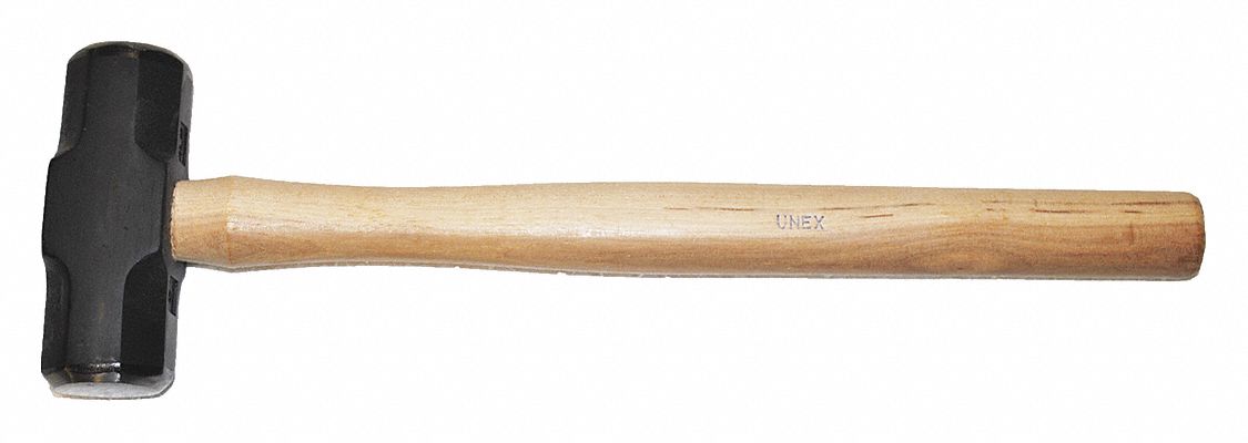 HAMMER, WOOD HANDLE, 28 IN L, 4 LB WEIGHT