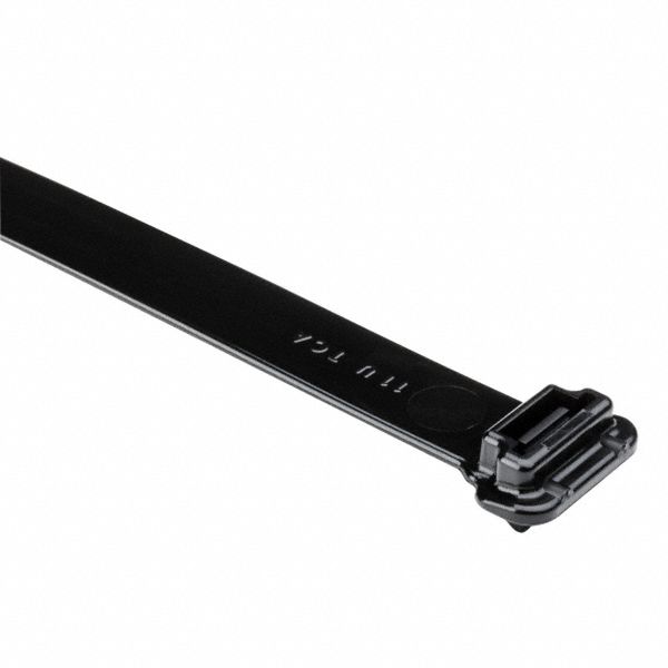 CABLE TIES, PLASTIC PAWL, ROHS, -40 ° C TO 105 ° C, BLACK, 383 X 1.4 X 12.7 MM, PK 300