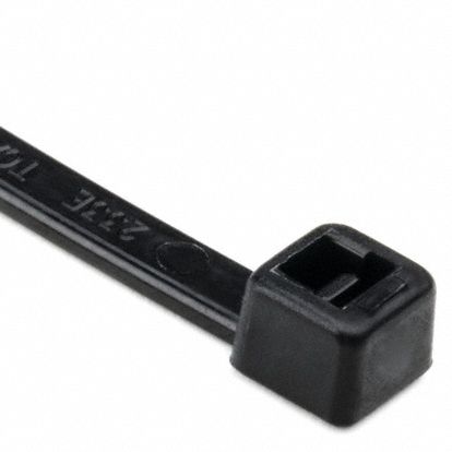 STANDARD CABLE TIES, 6 INCHES LONG, BLACK, BG 100