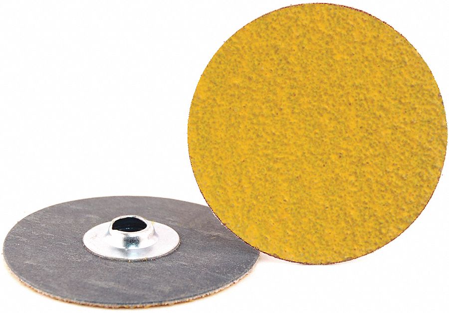 Quick-Change Sanding Disc: TS, 3", Ceramic, 40 Grit, Y Wt Cloth, Predator, 50 PK