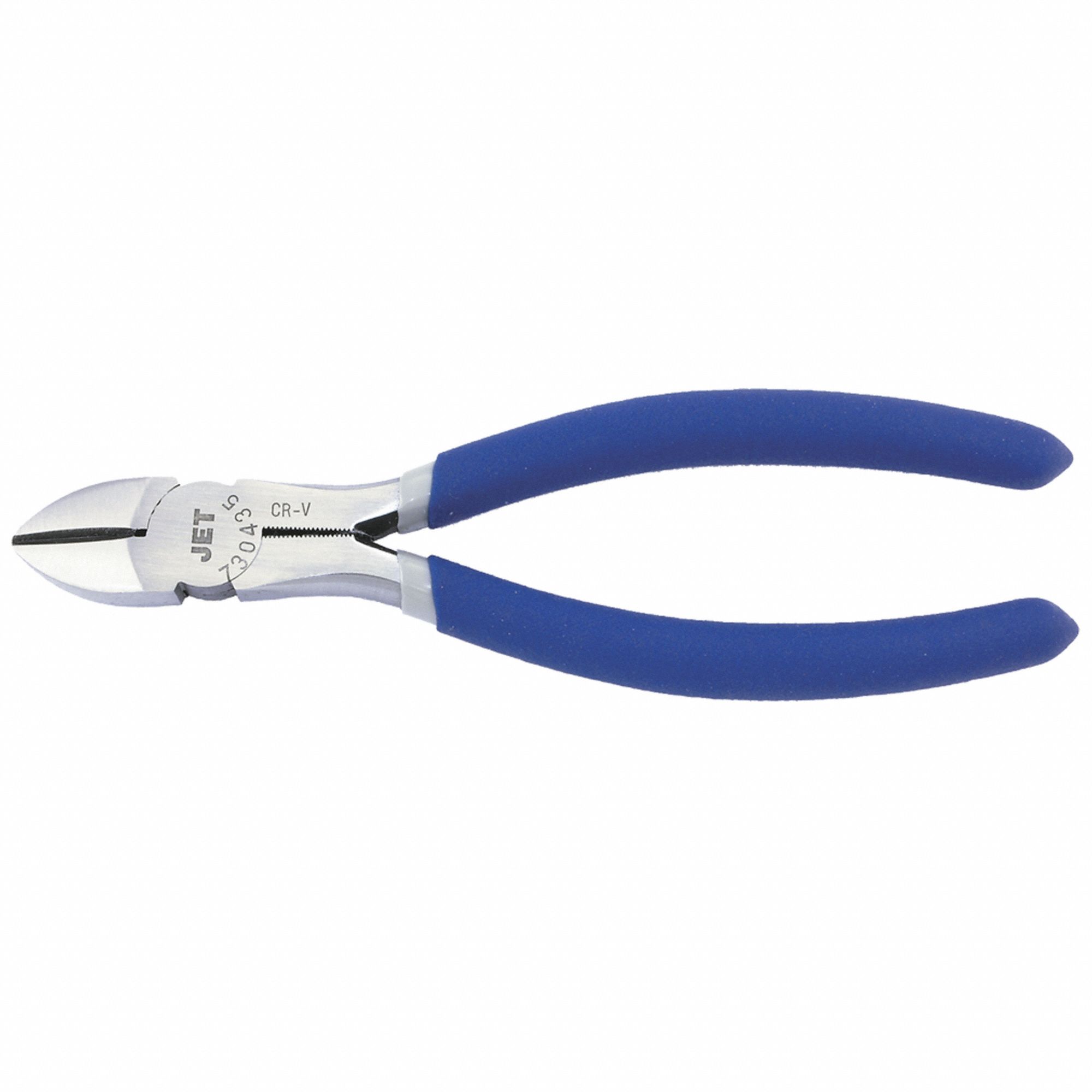 DIAGONAL CUTTING PLIERS, CHROME VANADIUM STEEL, DOUBLE-DIPPED CUSHION GRIP, 7½ IN L