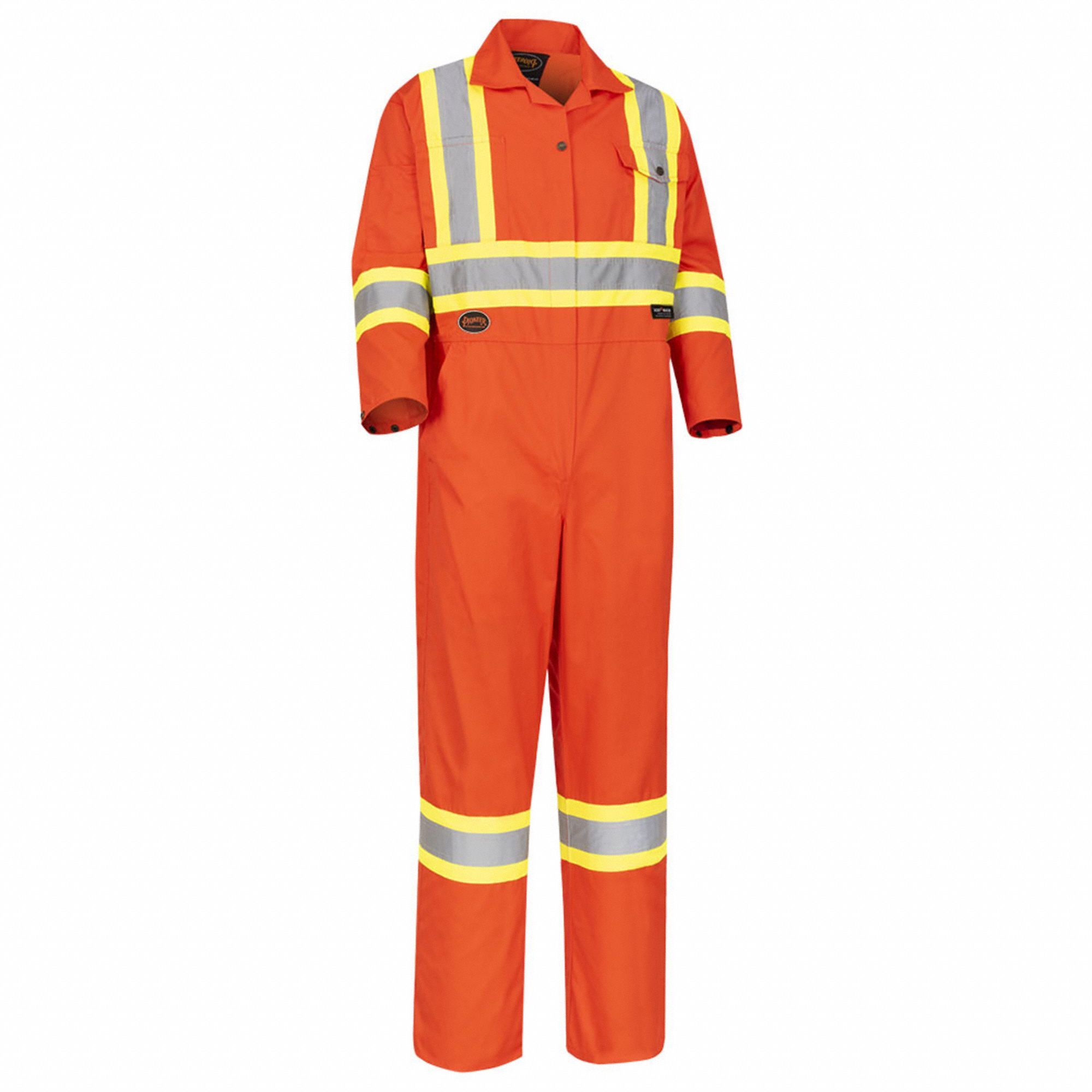 HIGH-VISBILITY COVERALLS