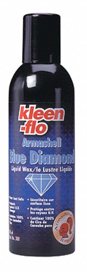 KLEEN-FLO AUTOMOTIVE WAX, LIQUID, LIGHT BLUE, 500 ML