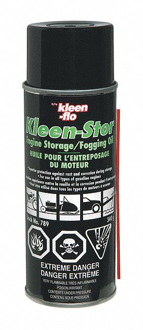 KLEEN STOR ENGINE STORAGE/FOGGING OIL, AEROSOL, 340 G