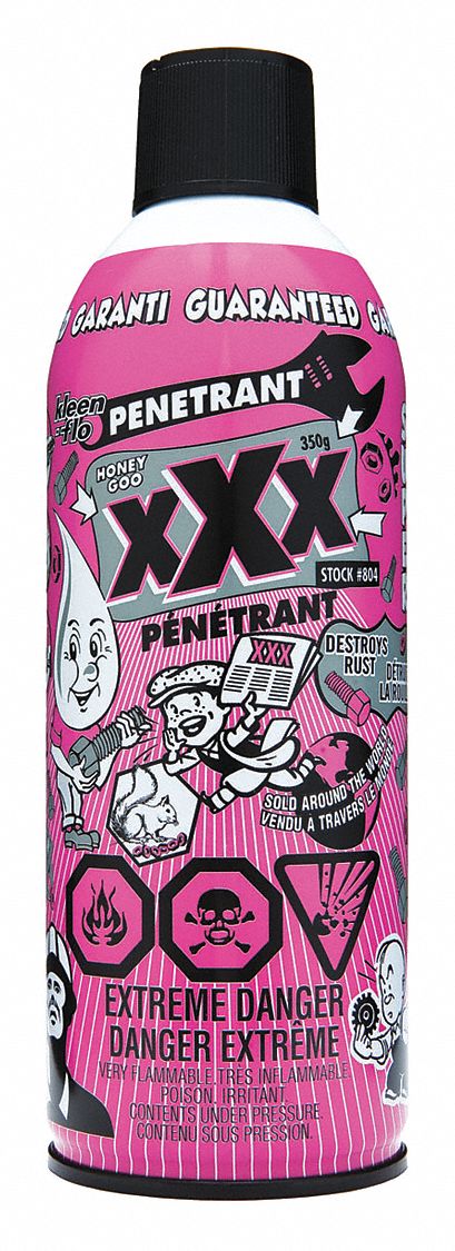 KLEEN-FLO XXX PENETRANT, AEROSOL, 350 G, CAN