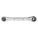 BOX END WRENCH, CHROME, 3/16 IN/1/4 IN/5/16 IN/3/8 IN HEAD SIZE, 5 1/2 IN OVERALL L