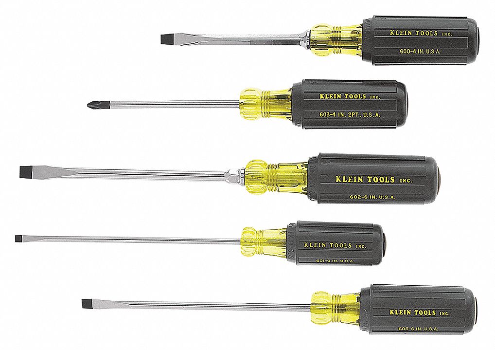 SCREWDRIVER SET 5PC ASSORT