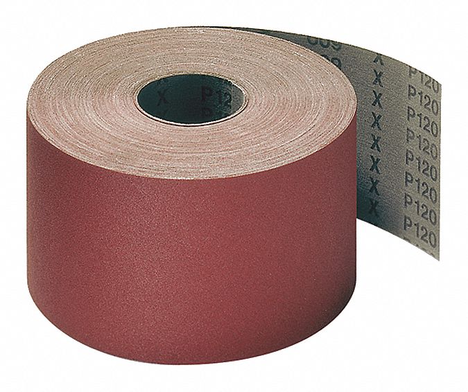 ABRASIVE ROLL, 60 GRIT, SIZE 50 M X 6 IN