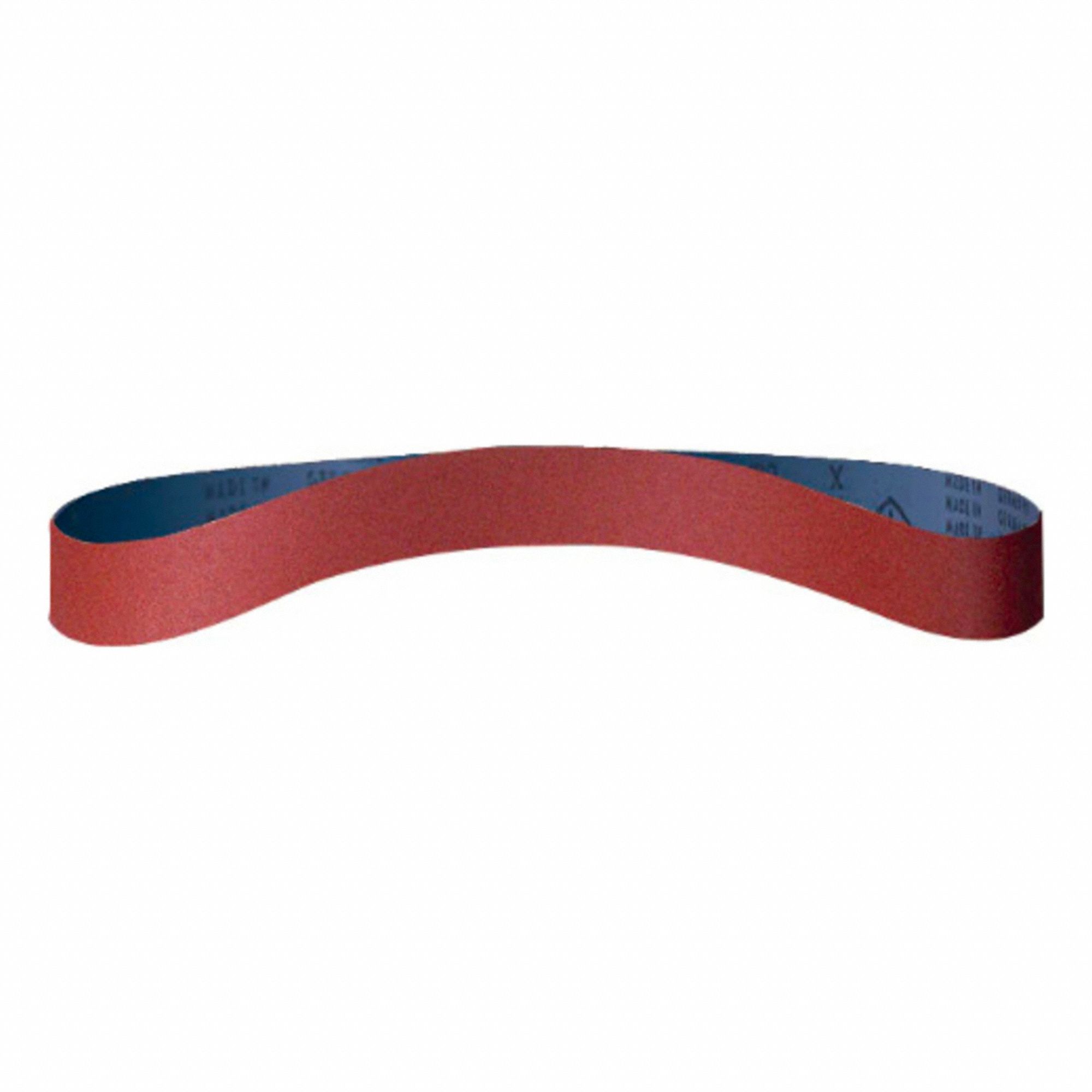 ABRASIVE BELT, CS412Y SERIES, COATED, 50 GRIT, 18 X 3/4 IN, POLYESTER