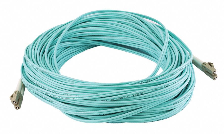 MONOPRICE Fiber Optic Patch Cord, MultiMode, Duplex, 30 m Length