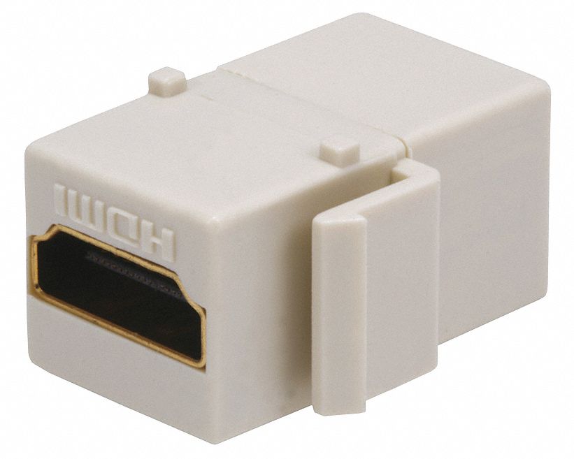 13U608 - A/V Wallplate HDMI(F/F) Coupler Ivy