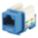 CONNCTR DATACOM,CAT6,BRCH AUTODENUD,BLEU
