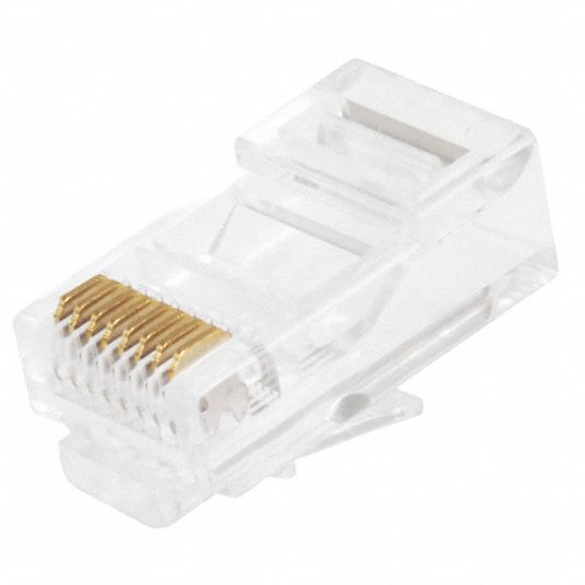 MONOPRICE, 7245 MONOPRICE Fiber Optic Cable Size_Combined, 7245 RJ45,  Modular Plug - 13U652