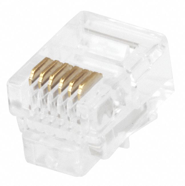 MONOPRICE, 7245 MONOPRICE Fiber Optic Cable Size_Combined, 7245 RJ45,  Modular Plug - 13U652