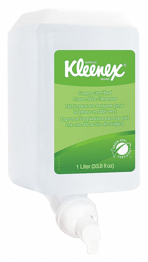 SKIN CLEANSER FOAM GREEN CERT 1L 6/CS