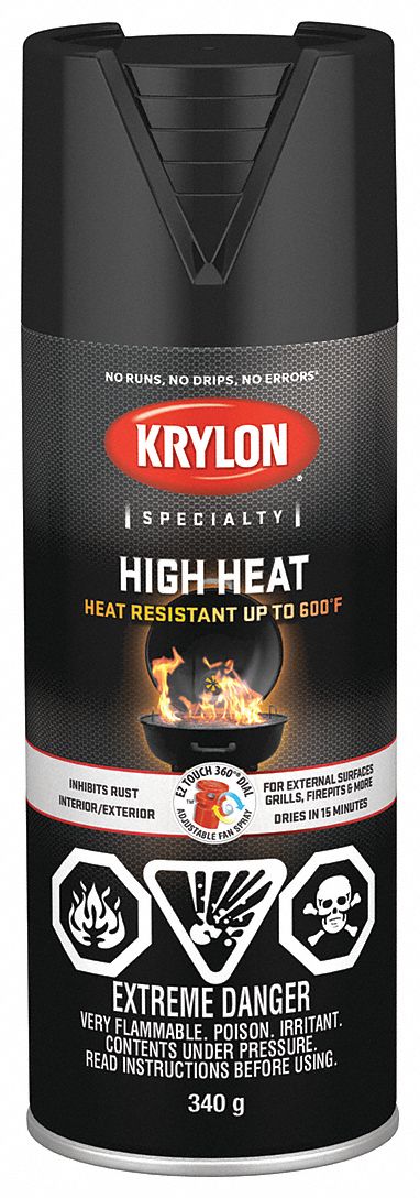 Krylon high deals heat paint