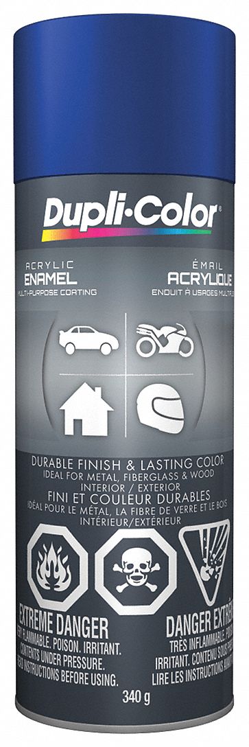 DUPLI-COLOR MP ENAMEL,ROYAL BLUE,12 OZ,ACRYLIC - 8283 - KRYDA1620 ...