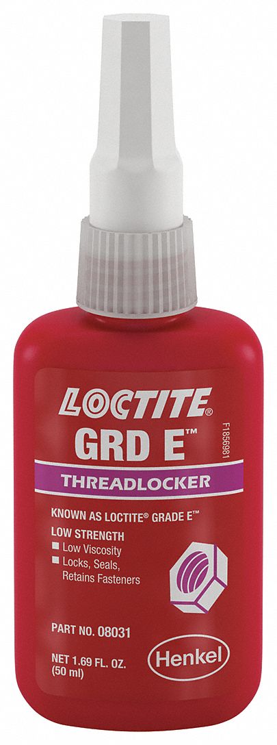 LOCTITE THREADLOCKER,PURPLE - 12847 - LCT08031 | 08031 - Grainger, Canada