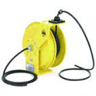 RETRACTABLE CORD REEL, STEEL, 16 AWG, 10A, 600V AC, 3 CONDUCTORS, -22 TO 194 ° F, SO, 25FT