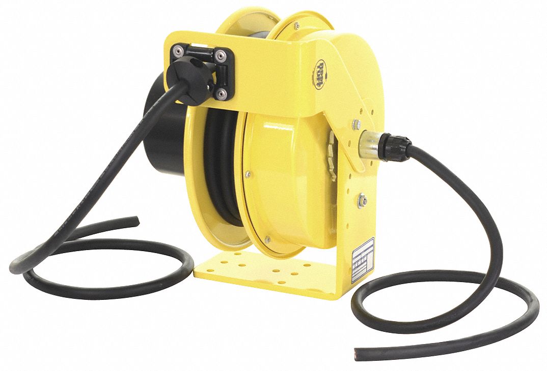 Southwire Black/Yellow 4-Outlet Reel Cord S at