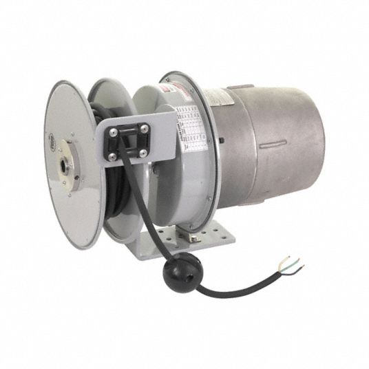 KH INDUSTRIES Hazardous Location Extension Cord Reel: 50 ft Retractable  Cord Lg, 14 AWG Wire Size