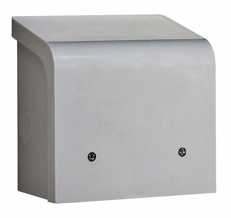 Power Inlet Box: All, CS6375, Wall, UV Stabilized ABS