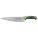 KNIFE GREEN HANDLE CHEFS
