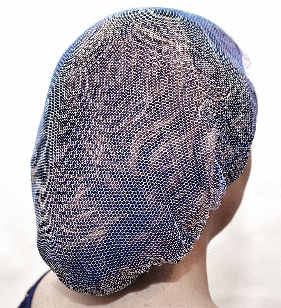 RÉSILLE, USAGE GÉNÉRAL, NYLON, SANS LATEX, BLEU, 24PO D, BOÎTE, UNIVERSEL, 100/PQT