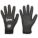 COATED GLOVES,PVC,NYLON,2XL,BLACK,PR