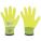 COATED GLOVES,PVC,NYLON,M,YELLOW,PR