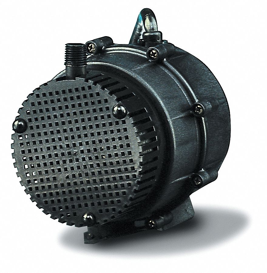 SUBMERSIBLE PUMP, WITH 6 FT CORD, 115 V, 1/150 HP, NYLON/POLYETHYLENE