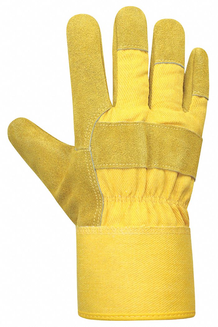 FITTER GLOVE, WATERPROOF, AQUASTOP INSERT, ONE SIZE, LEATHER/COTTON/THINSULATE