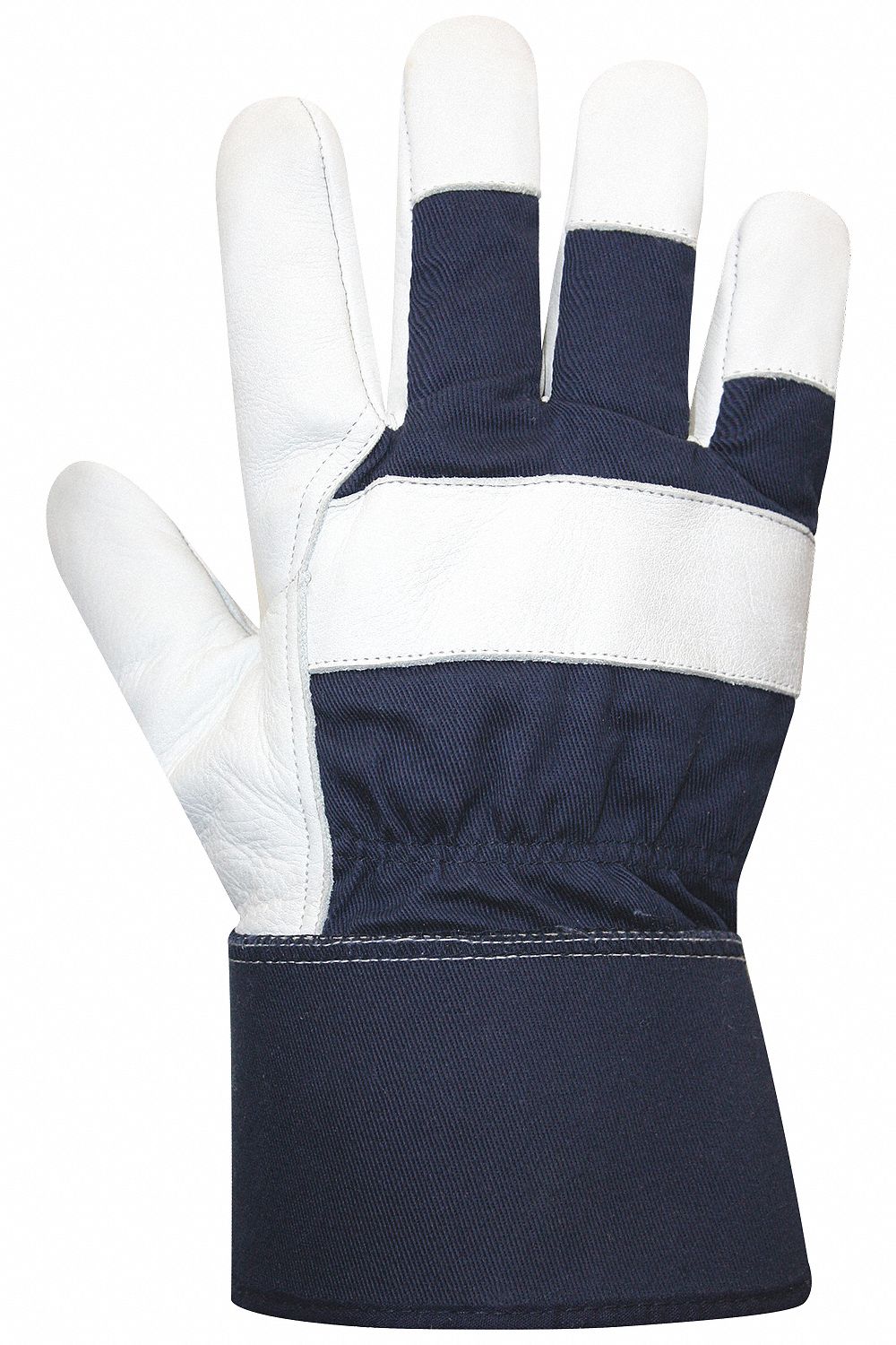 GANTS P/ L'HIVER, DOUBLE, POIGNET ÉLASTIQUE, TAILLE UNIQUE, FLEUR VACHETTE/ACRYLIQUE, PR