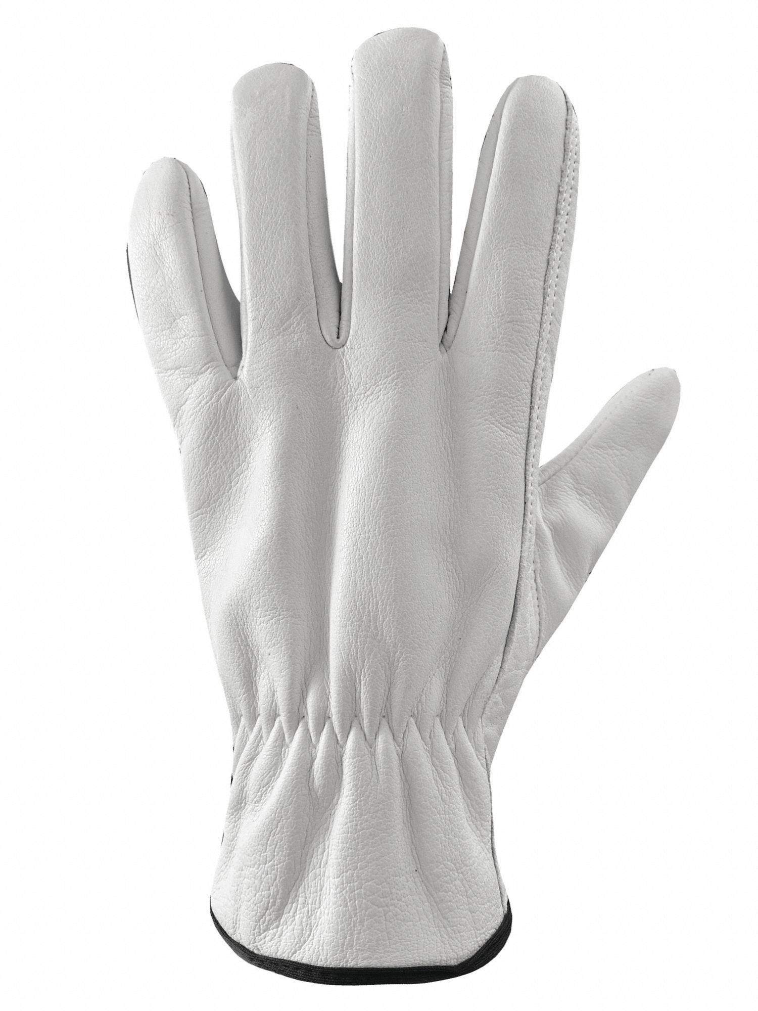 GLOVES, SIZE L/9, WHITE, GRAIN LEATHER, PAIR