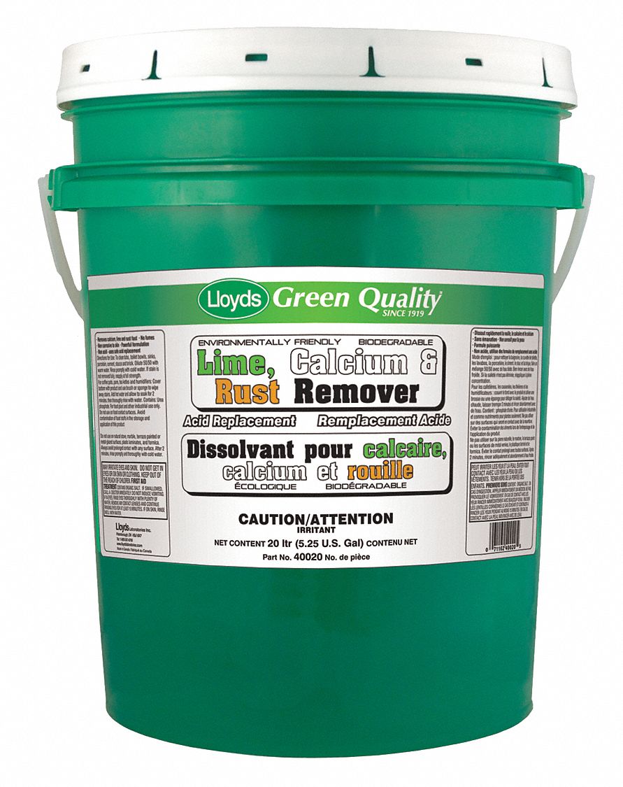 CALCIUM LIME RUST REMOVER 20L PAIL