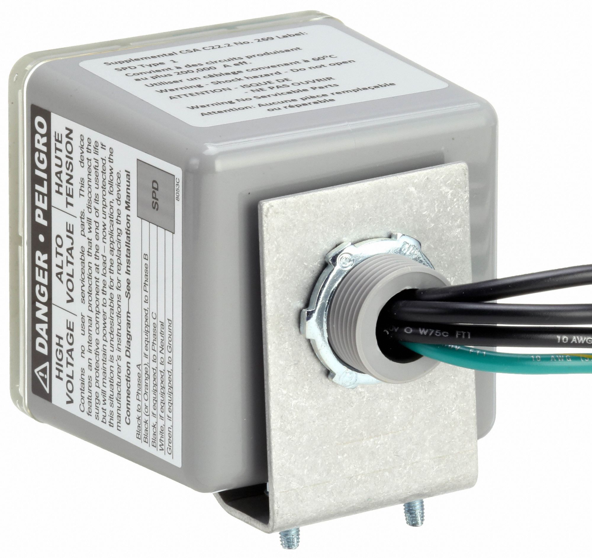 SIEMENS Surge Protection Device: Three Phase, 480V AC Delta, 3 Poles, 3 ...