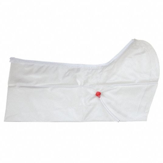 Air Splint, Plastic, Half Leg, Clear, 25 in Length, 1 in Width - Grainger
