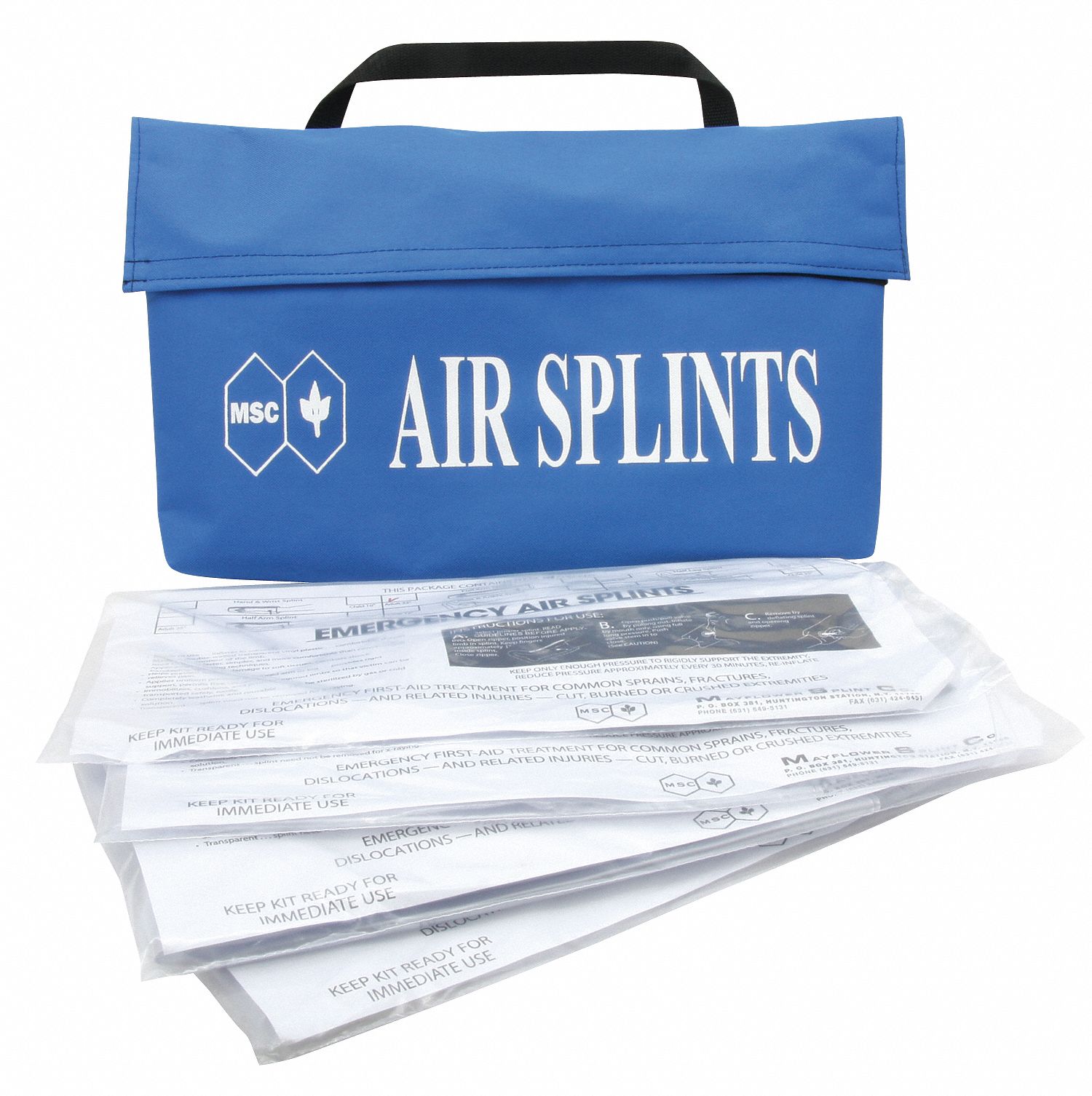 13W866 - Air Splint Assortment Clear Plastic