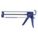 CAULK GUN, CARTRIDGE, 10 OZ, 12:1, SKELETON FRAME, SMOOTH ROD, STANDARD GRIP