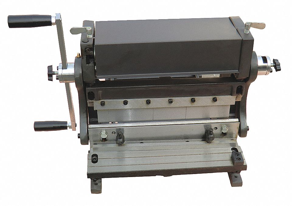 Plate Steel Bar Gear Driven 3′′ Ring Roller Bender with Solid Handle