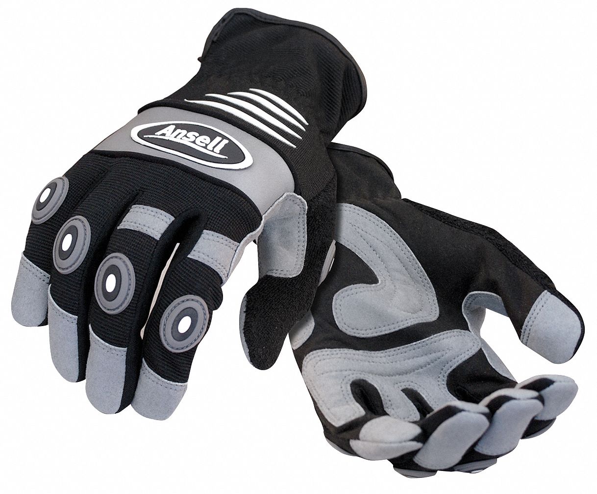 Anti-Vibration Gloves,Black,L,PR