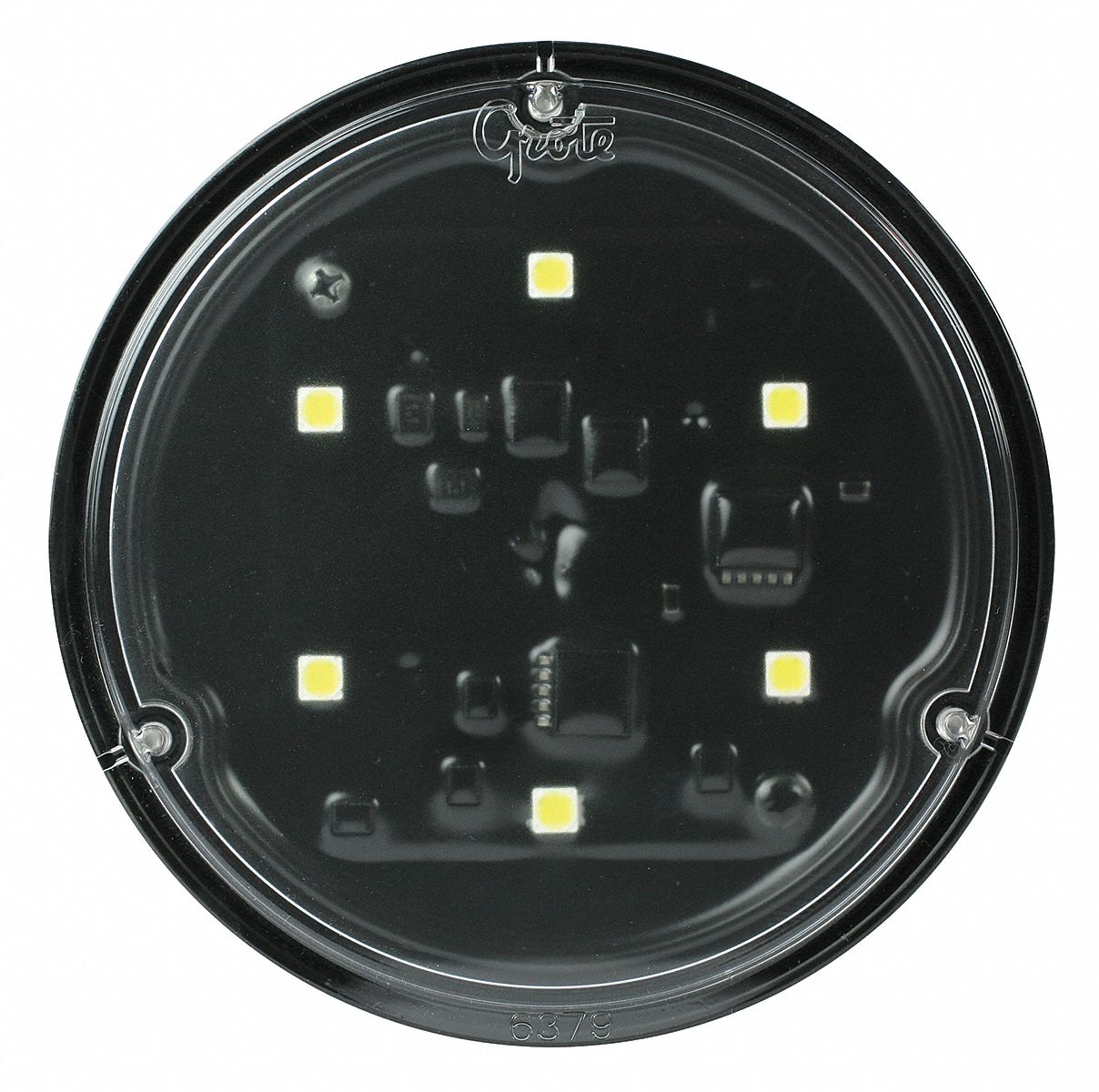 VEHICLE WORK LIGHT, ROUND, FLOOD, LED, SCREW, SPADE/SCREW TERMINALS, UNIVERSAL, SURFACE MOUNT