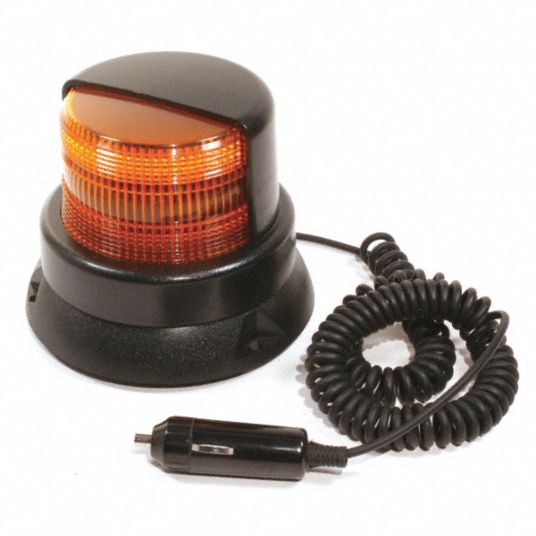 GROTE Strobe Light, Amber, Flashing 13W98377203 Grainger
