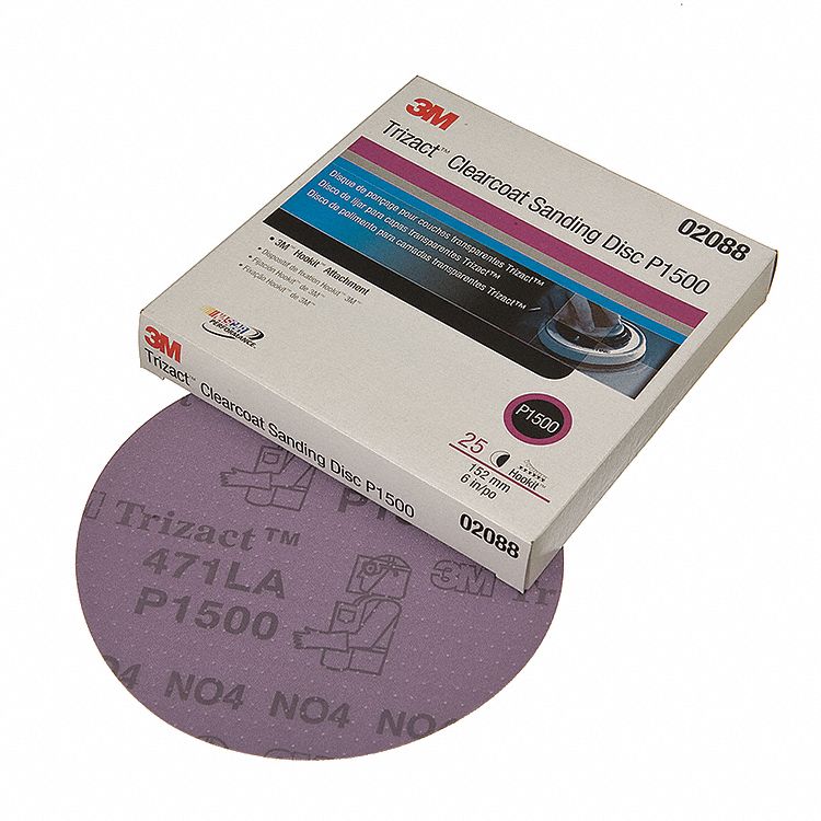 DISC HOOKIT TRIZACT 6IN 1500 GRIT