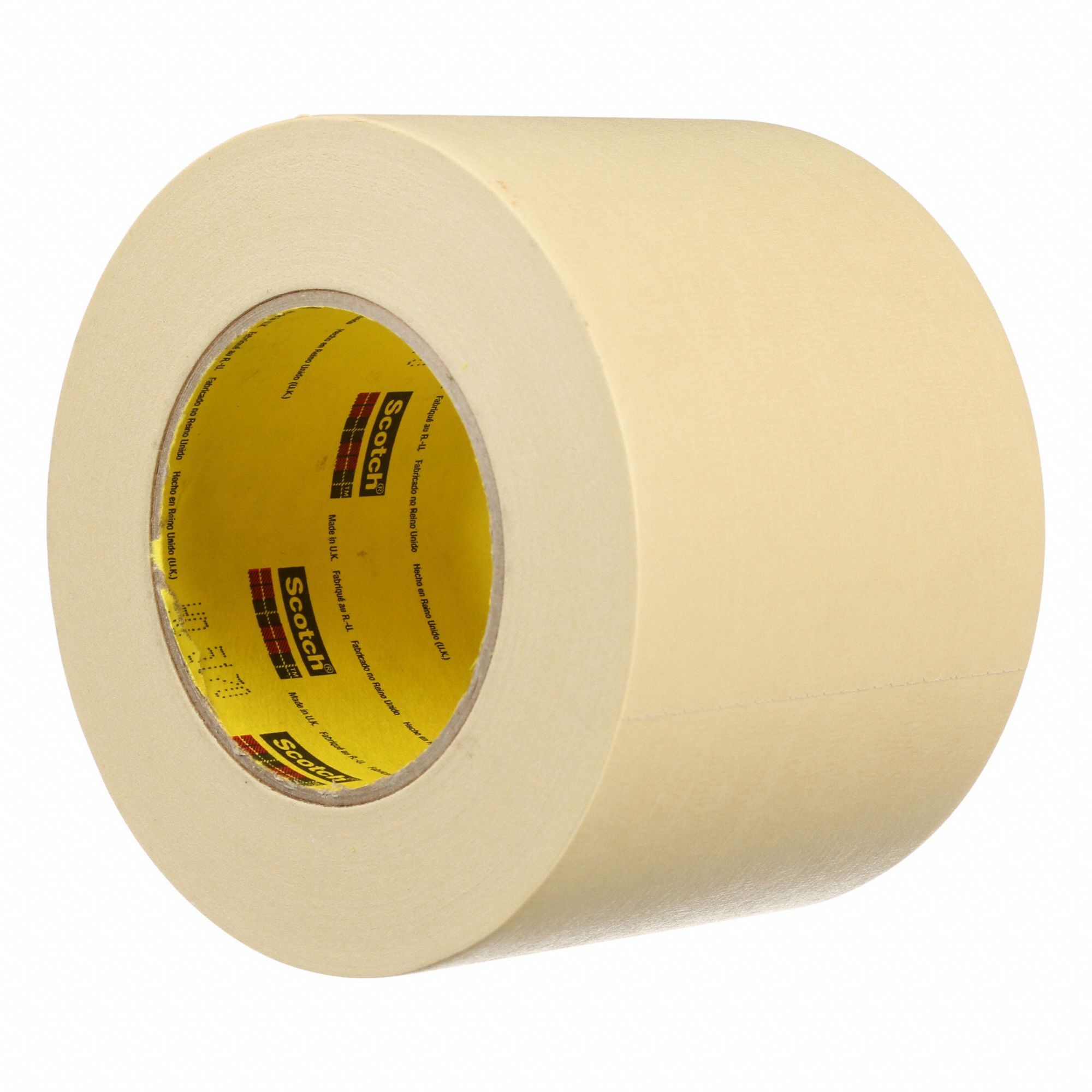 SCOTCH MASKING TAPE, HIGH-PERFORMANCE, NATURAL, 55 M LENGTH X 96 MM WIDTH